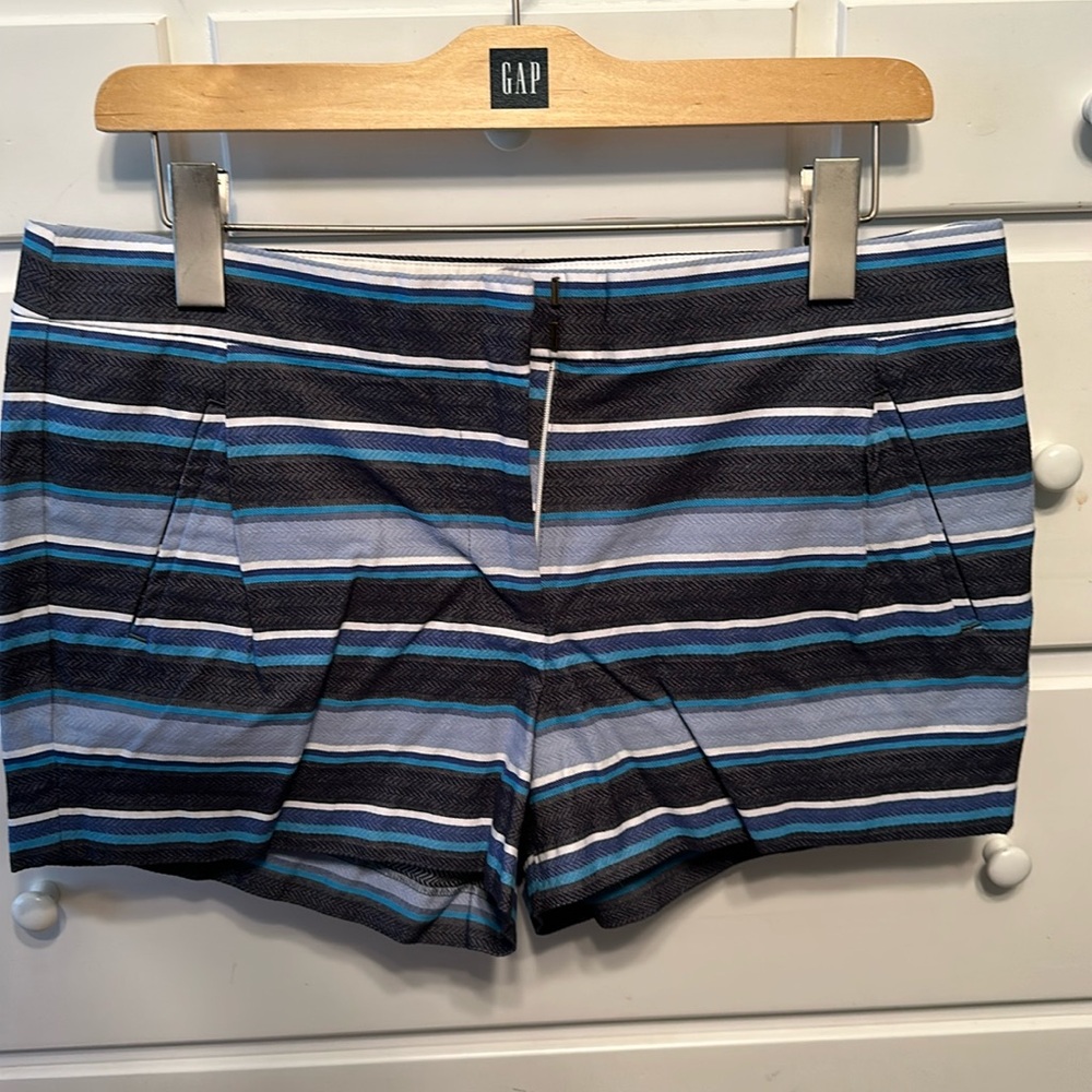 J Crew Factory striped shorts- size 10